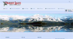 Desktop Screenshot of priestlake.org